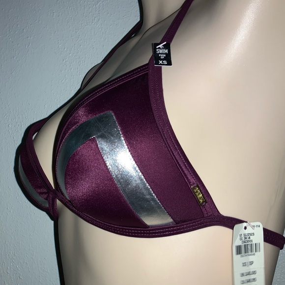 NWT VICTORIA’S SECRET PINK Push Up Swim Top Bikini - Picture 6 of 8